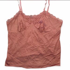 Vintage Deena Pink Lace Cami